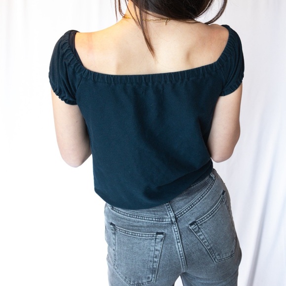 Madewell off the shoulder top - Picture 3 of 6